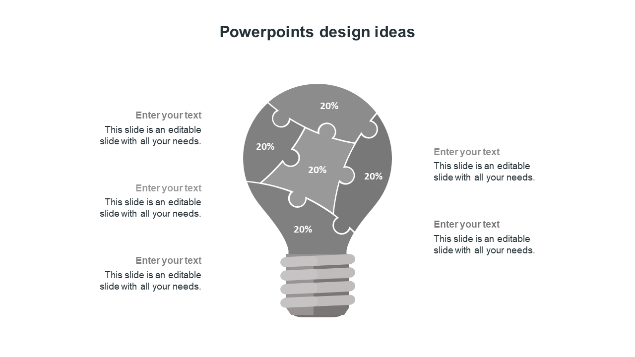Free - Creative PowerPoints Design Ideas PPT Slide Template